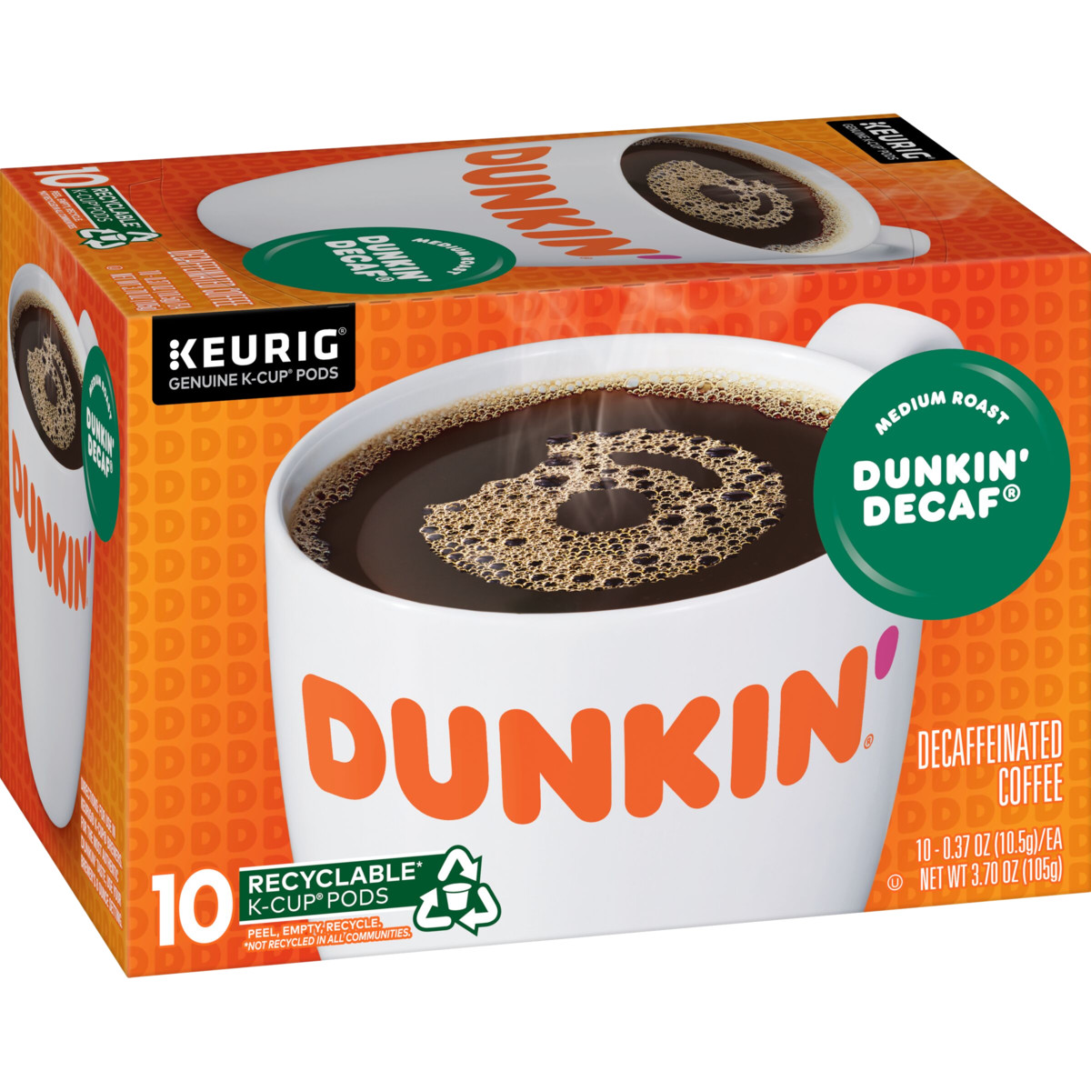 Dunkin' Decaf® K-Cup® Pods