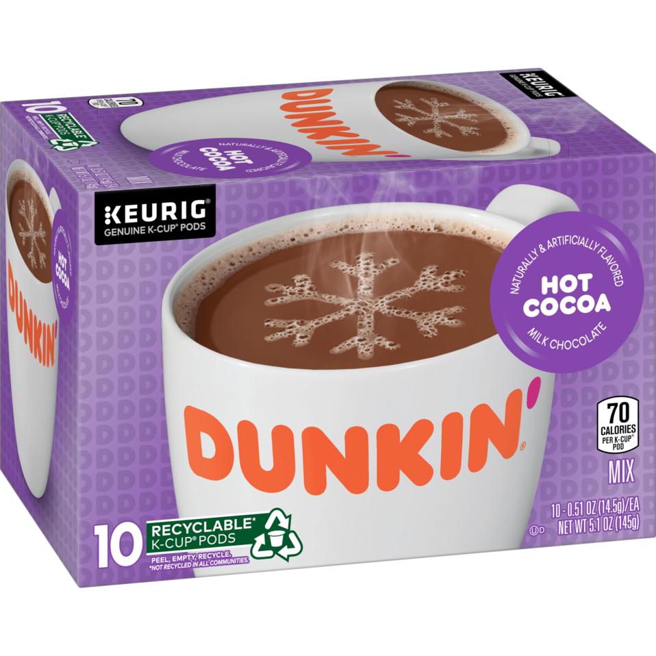 Hot Cocoa K-Cup® Pods | Dunkin’® Coffee