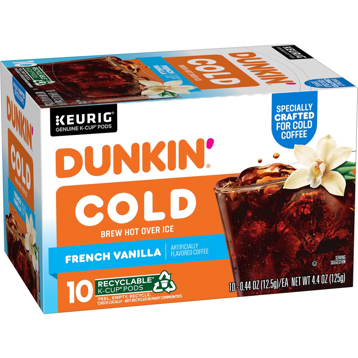 Dunkin’ Cold French Vanilla K-Cup® pods 