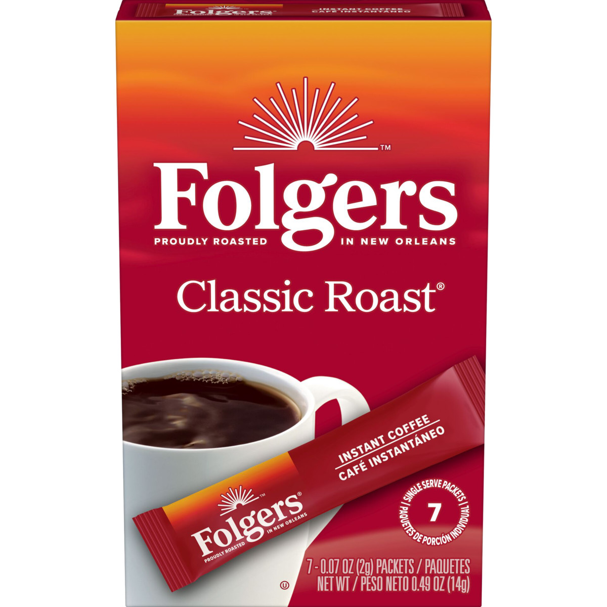 Classic Roast Instant Coffee Packets 