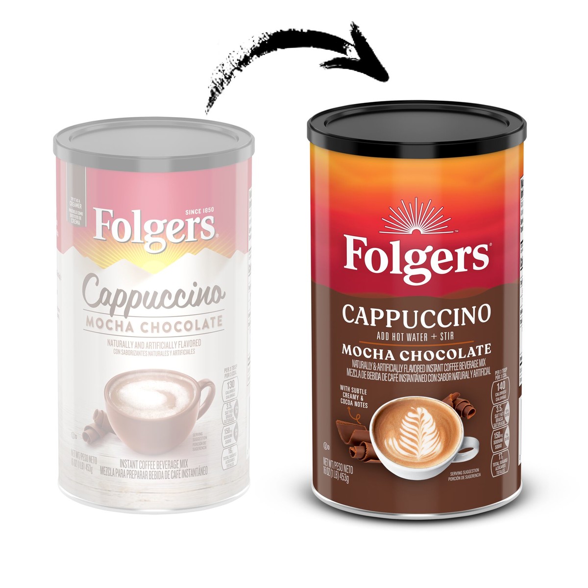Mocha Chocolate Flavored Cappuccino Mix