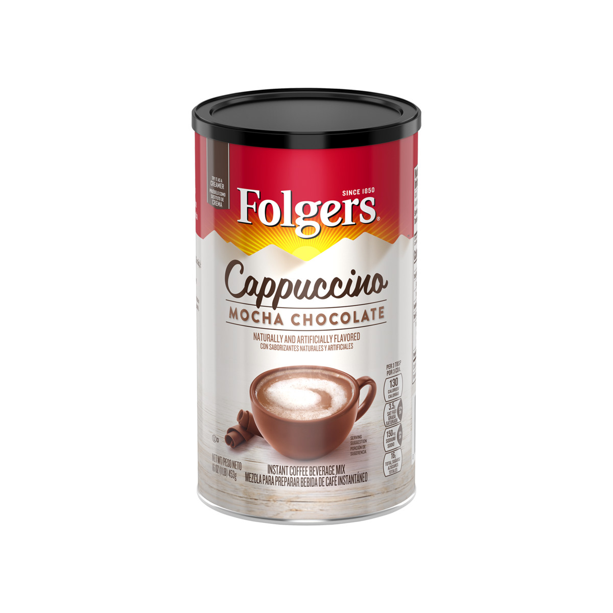 Mocha Chocolate Flavored Cappuccino Mix