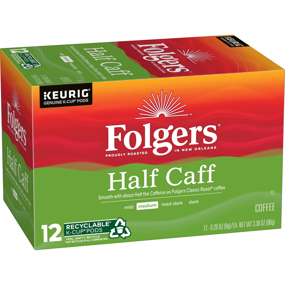 Half Caff Coffee K-Cup® Pods 