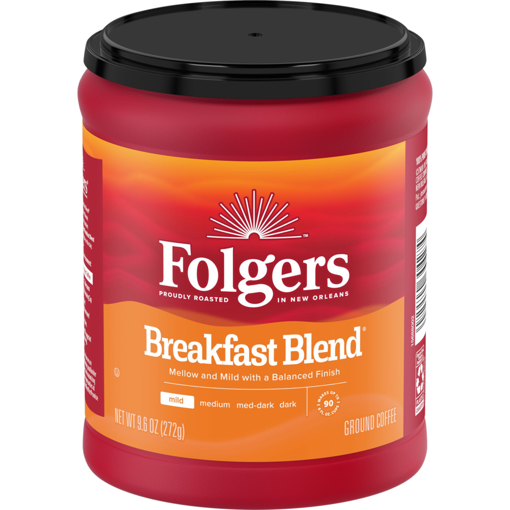 Breakfast Blend Ground Coffee | Folgers®