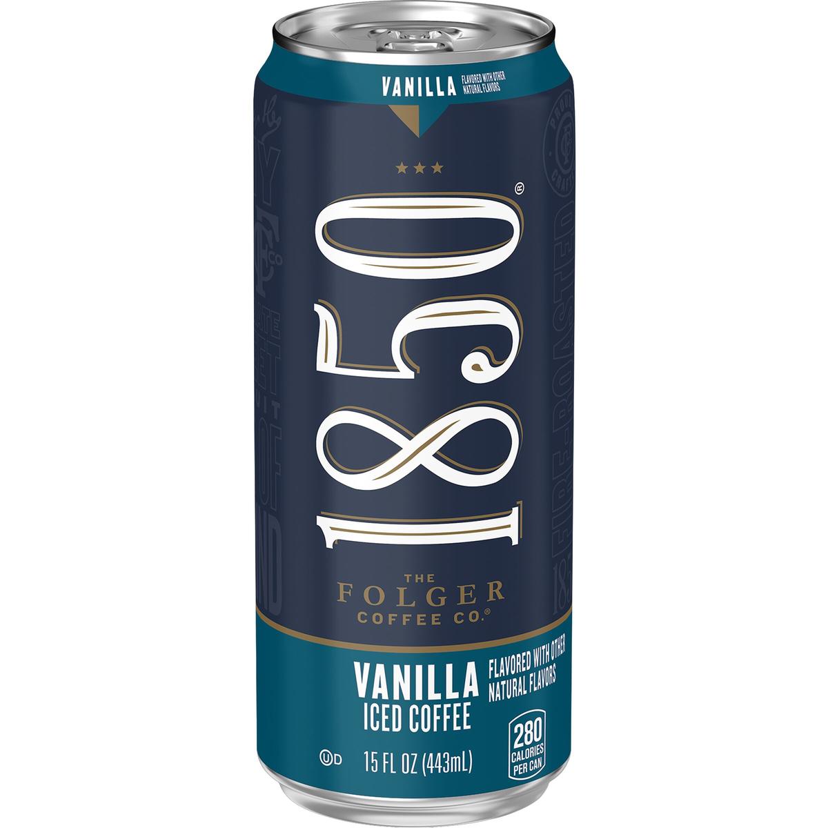 Vanilla Flavored Iced Coffee 